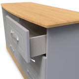 Wickham-6-drawer-midi-chest-in-grey-ash from Roseland Furniture