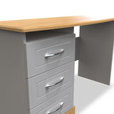 Wickham-3-drawer-vanity-in-grey-ash from Roseland Furniture