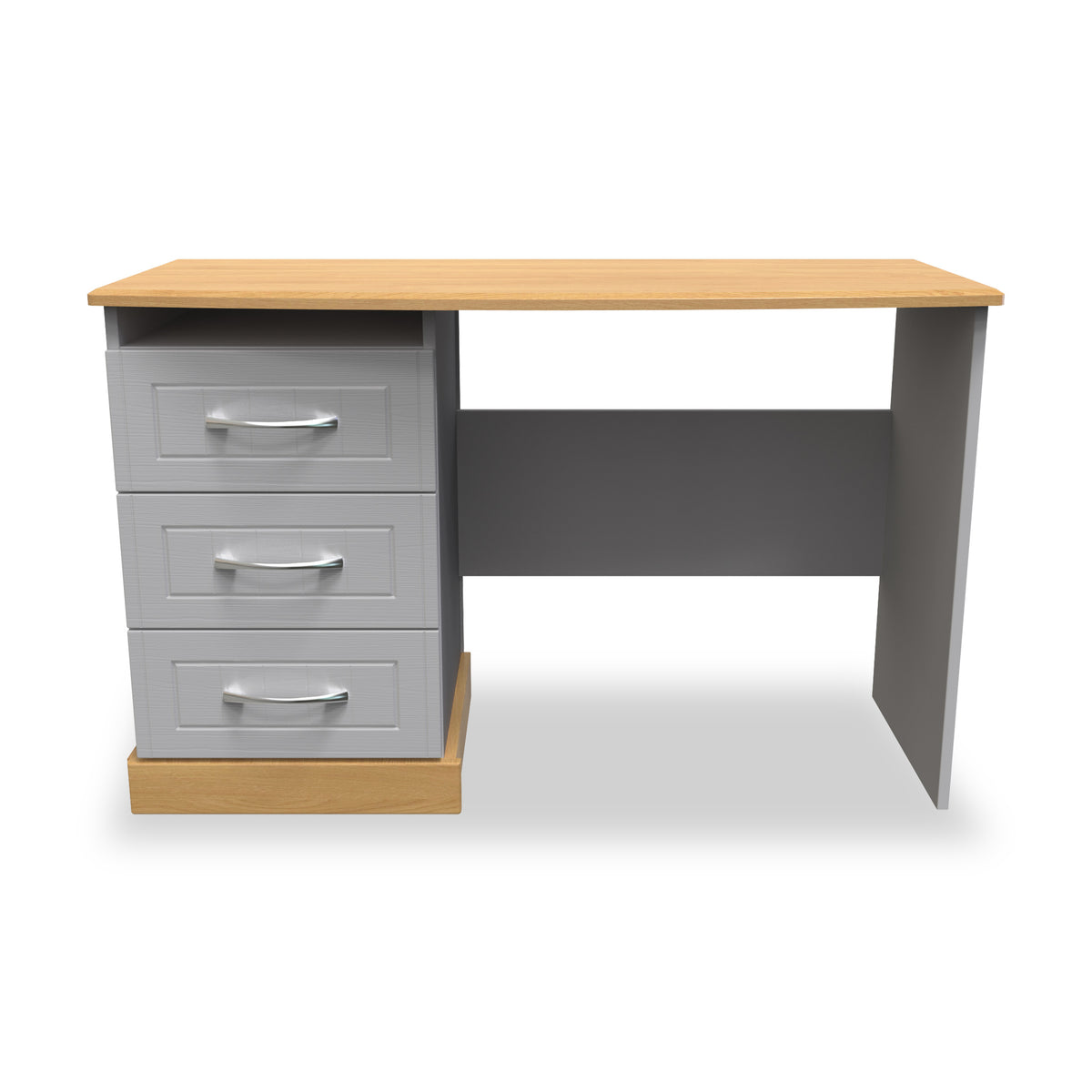 Wickham-3-drawer-vanity-in-grey-ash from Roseland Furniture