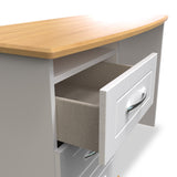 Wickham-3-drawer-vanity-in-white-ash from Roseland Furniture