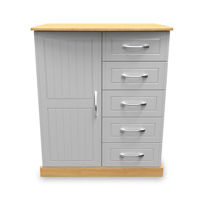 Wickham 5 Drawer Small Wardrobe