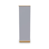 Wickham-tall-plain-wardrobe-in-grey-ash from Roseland Furniture