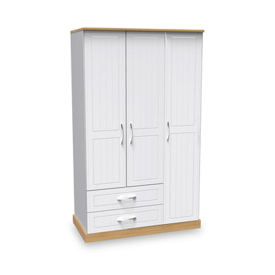 Wickham Tall Triple 2 Drawer Wardrobe