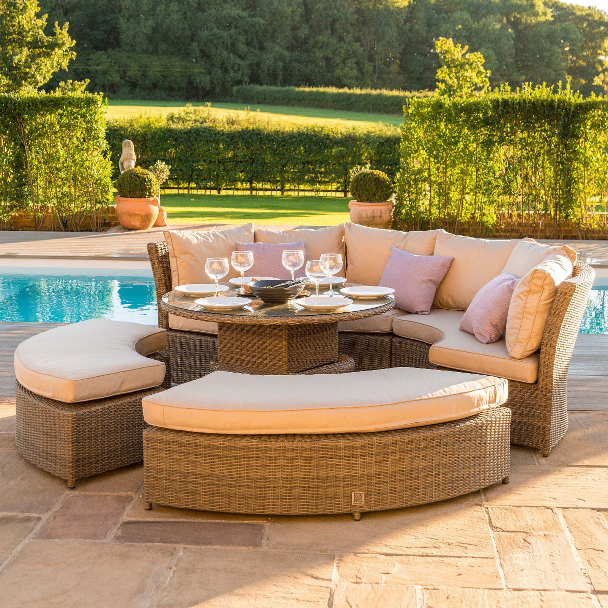 Winchester rattan garden furniture sale