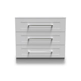 Bellamy Grey Ash 3 Drawer Storage Chest from Roseland