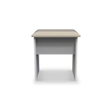 Bellamy Grey Ash Dressing Table Stool from Roseland