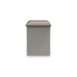 Bellamy Grey Ash Dressing Table Stool from Roseland