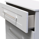 Bellamy Grey 3 Drawer Deep Chest from Roseland