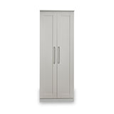 Bellamy Grey 2 Door Wardrobe by Roseland