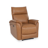 Enys Saddle Tan Leather Recliner Armchair from Roseland Furniture