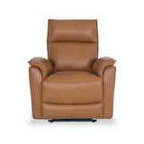 Enys Saddle Tan Leather Recliner Armchair