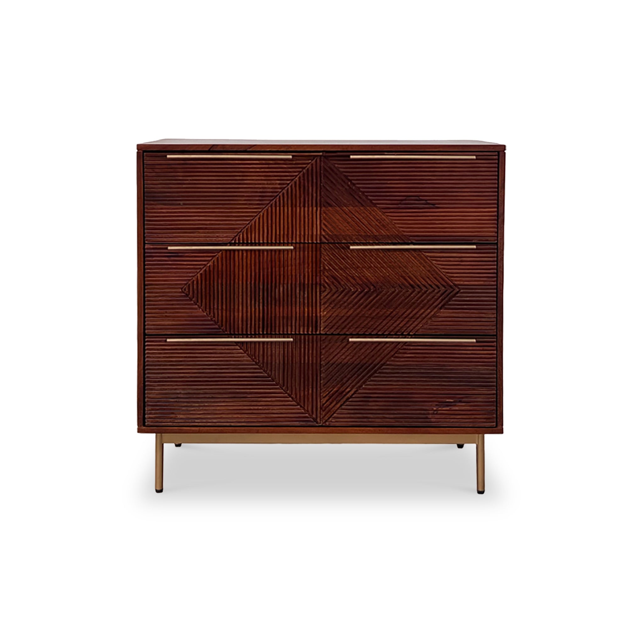 Mango wood 6 store drawer dresser