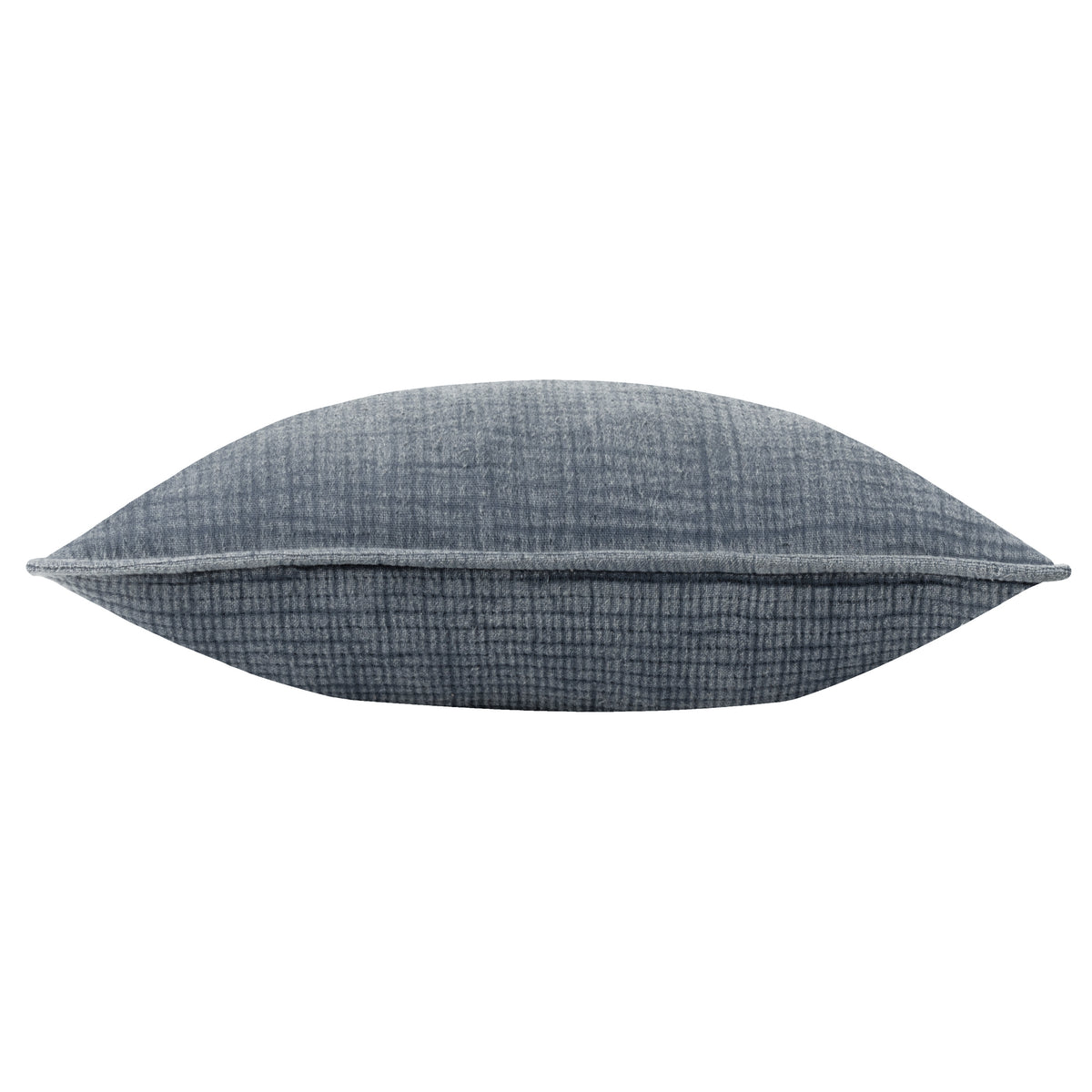 Ribble Acid Wash Ribbed Cotton Cushion from Roseland Furniture