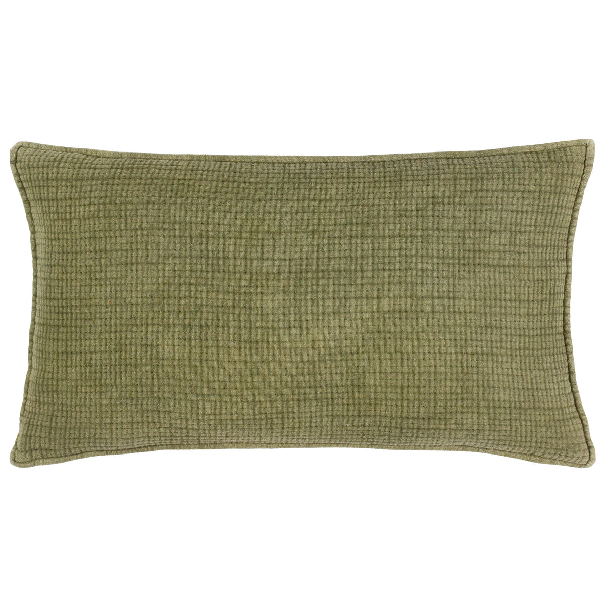 Ribble Acid Wash Ribbed Cotton Cushion from Roseland Furniture