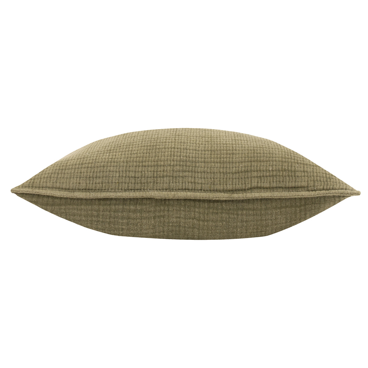 Ribble Acid Wash Ribbed Cotton Cushion from Roseland Furniture