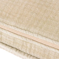 Ribble Acid Wash Ribbed Cotton Cushion from Roseland Furniture