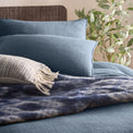 Ribble Acid Wash Ribbed Cotton Duvet Set from Roseland Furniture