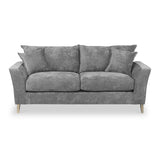 Rock 3 Seater Sofa Grey Roseland Furniture