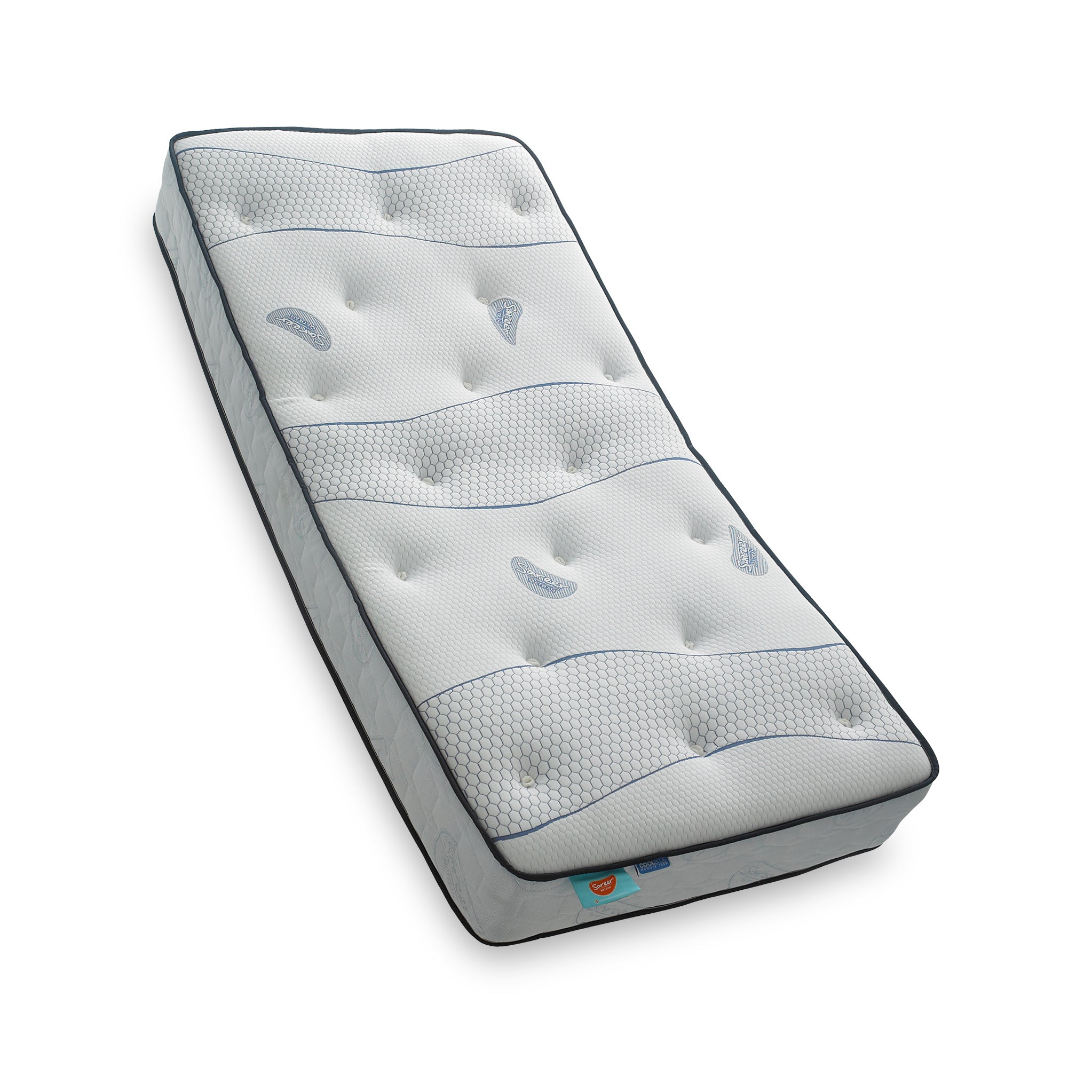 Matrah Cool Blue Pocket Memory Mattress Single Double King Super King