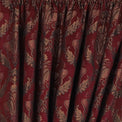 Shiraz Curtain 168X183 Pencil Pleat Curtains Burgundy