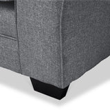 St Ives 3 Seater Sofa in Charcoal by Roseland Furniture