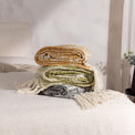 Sono Soft WovenTasselled Throw from Roseland Furniture