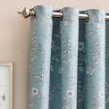 Sophia 229X137 Eyelet Curtain Blue