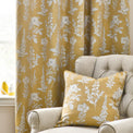 Sophia 229X137 Eyelet Curtain Gold