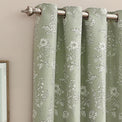 Sophia 229X137 Eyelet Curtain Sage