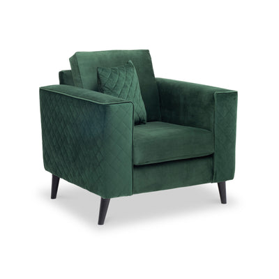 Swift Velvet Armchair