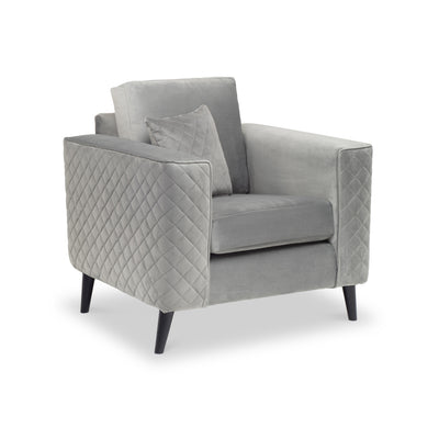 Swift Velvet Armchair