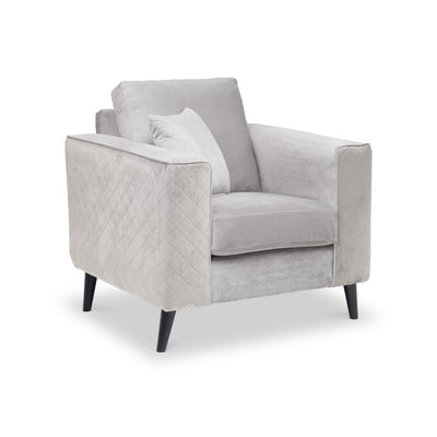 Swift Velvet Armchair