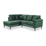 Swift LH Chaise Bottle Green Roseland Furniture