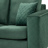 Swift 2 Seater Sofa Bottle Green Roseland Furniture