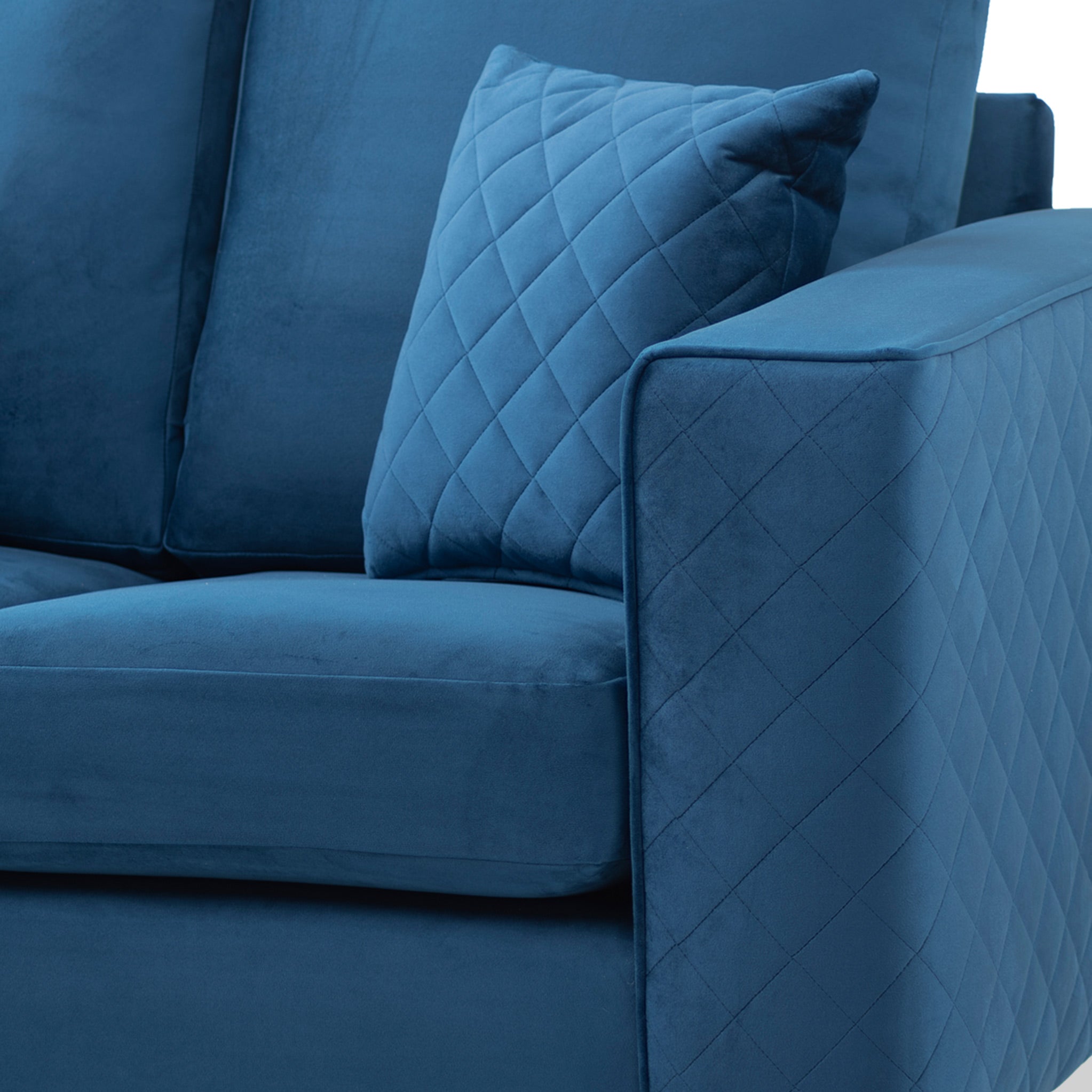 Royal blue 2024 chaise lounge cushions