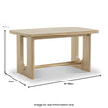Whitstone Oak Small Extending Dining Table from Roseland Furniture