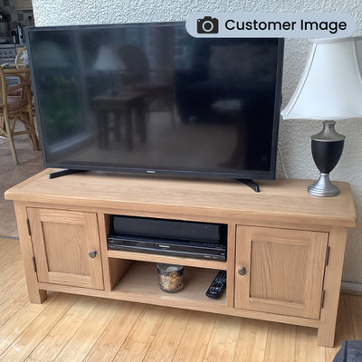 Surrey Oak 120cm TV Stand