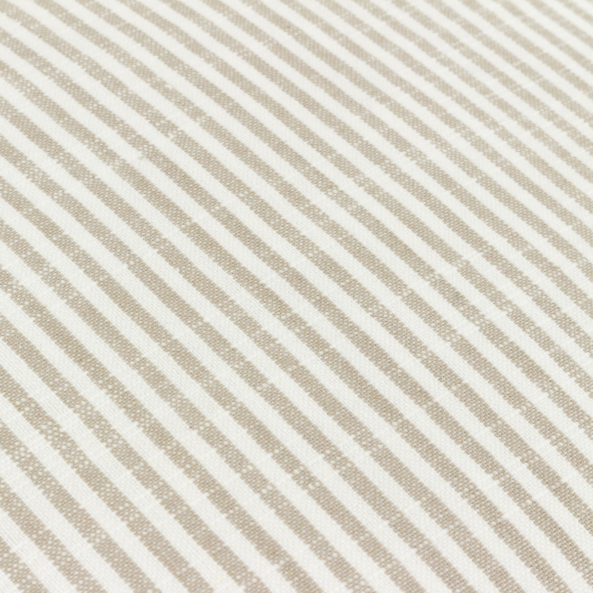 Truro Stripe 45X45 Polyester Cushion Natural