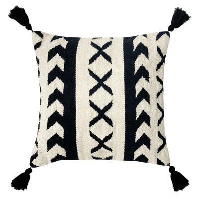 Ural Woven Cotton Tassled 50cm Cushion