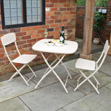 Venice 80cm Square Bistro Set from Roseland Furniture