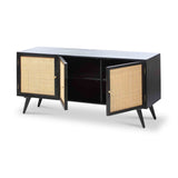 Venti Mango and Cane Large Sideboard from Roseland Furniture