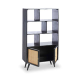 Venti Mango and Cane Bookcase from Roseland Furniture