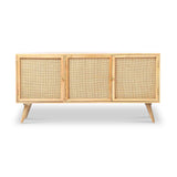 Venti Mango and Cane Large Sideboard from Roseland Furniture