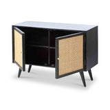 Venti Mango and Cane Small Sideboard from Roseland Furniture