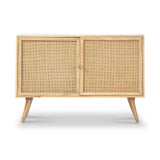 Venti Mango and Cane Small Sideboard from Roseland Furniture