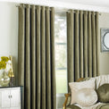 Wellesley 229X229 Eyelet Curtains Mocha