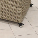 Wentworth 826L Rattan Storage Box with Gas Lift