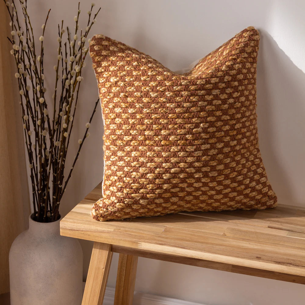 Wikka 45X45 Polyester Cushion Pecan