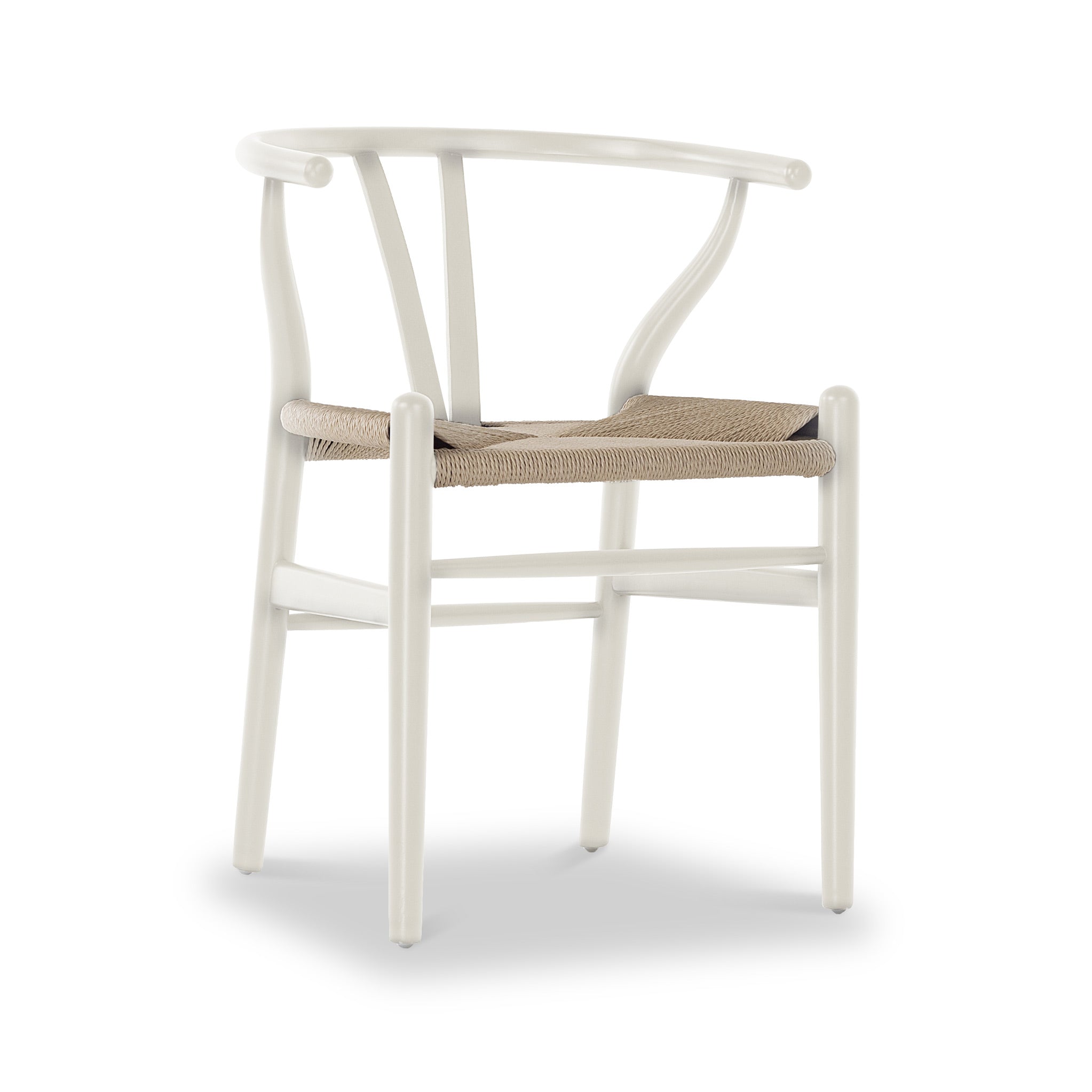 Wishbone dining deals chair white