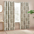 Woodlands 229X137 Eyelet Curtains Natural